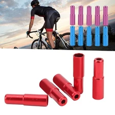 DUUTI 5pcs 5mm Bicycle Brake Cable Inner End Caps Crimps Aluminum Alloy Shifter