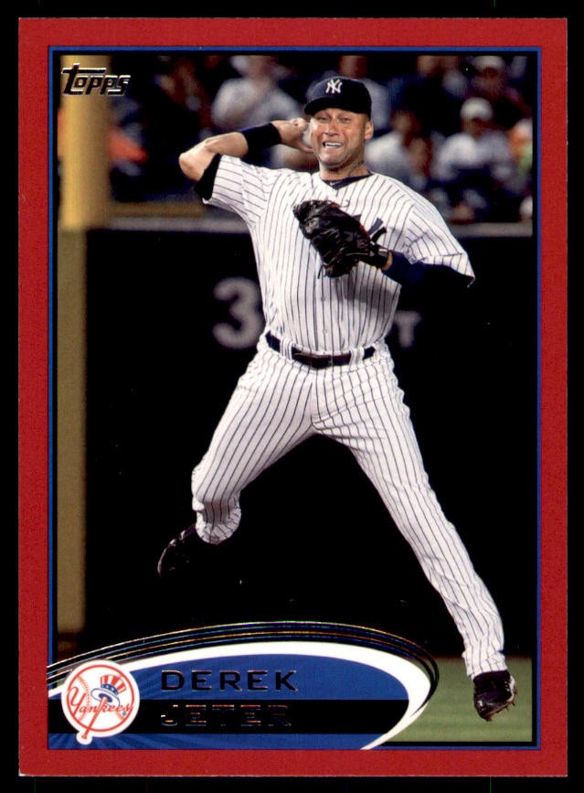 2012 Topps #30 Derek Jeter Red
