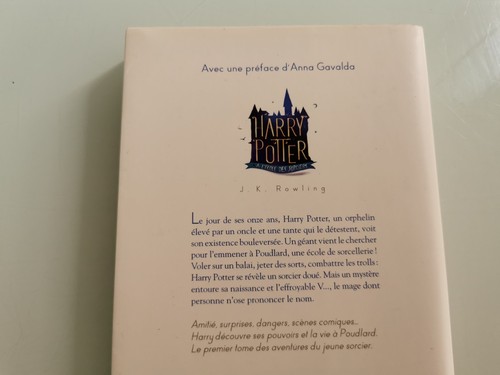 Harry Potter Philosophers Stone French 2012 40th Anniversary Edition JK Rowling - Picture 8 of 8
