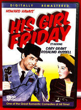 Howard Hawk's His Girl Friday DVD