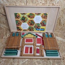Jeujura Maison Forestiere No 4 Forest Wood Building Game Vintage Complete Unused