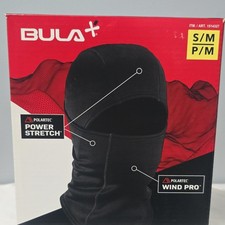 Bula Polartec Fleece Power Stretch Wind Pro Balaclava Black S/M