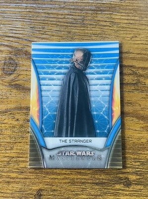 2025 Topps Star Wars Masterwork The Stranger Blue Parallel #12 The Acolyte