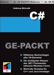 C# GE-PACKT von Andreas Börcsök | Buch | Zustand sehr gut