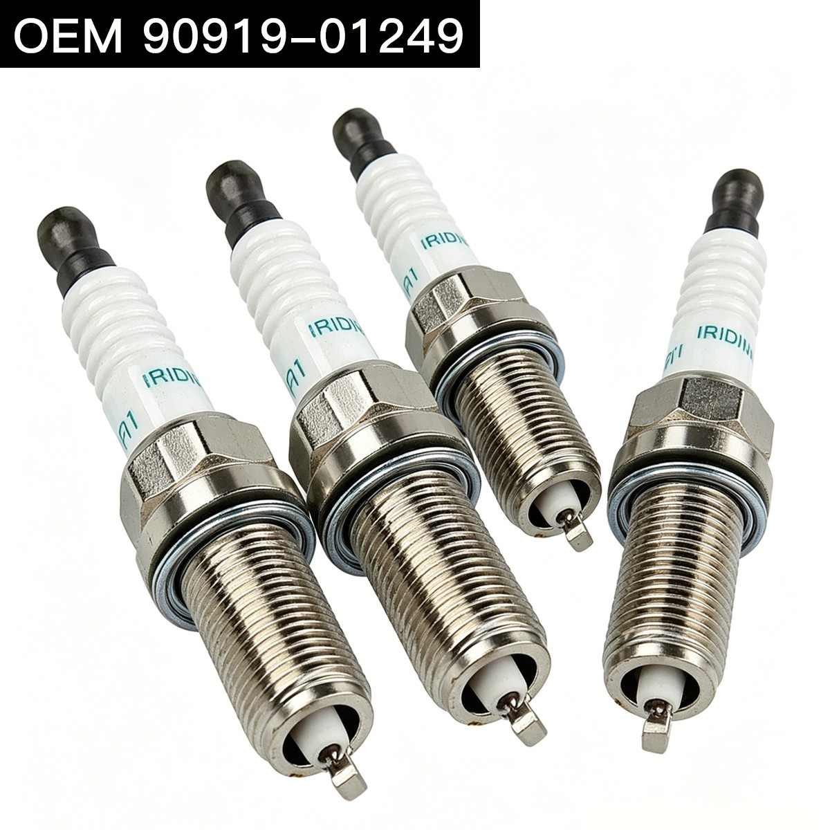 4X Iridium Spark Plugs Fit For 2011-2017 Toyota Lexus S350 OEM 90919-01249