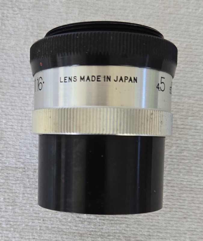 Soligor (?) 135mm F4.5 Enlarger Lens ~ W/O Hood ~ Untested