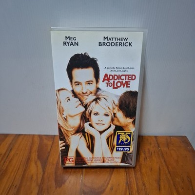 Addicted To Love vhs Meg Ryan, Matthew Broderick, 15, Comedy, 1997 Video Tape 