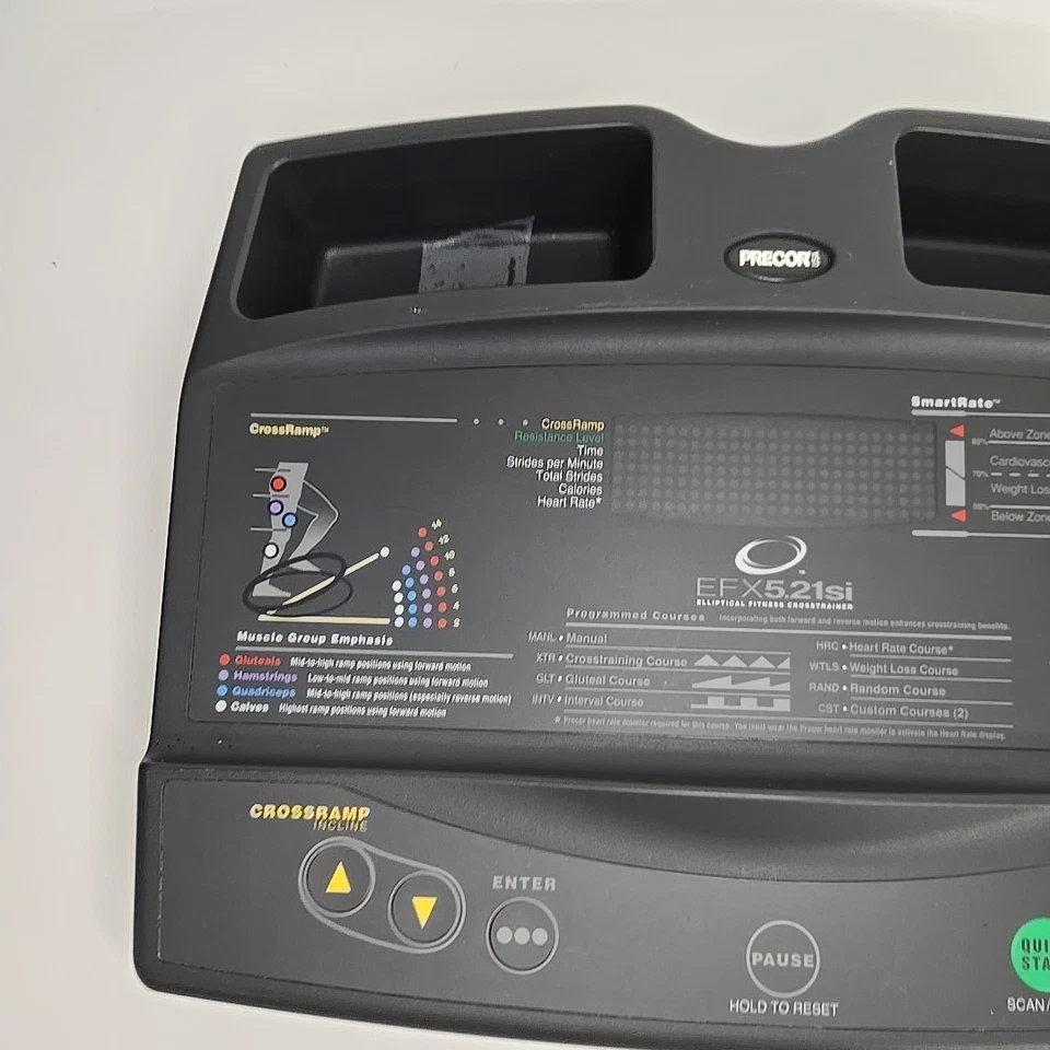 Precor elliptical EFX 5.21 Si Console/Display - Image 2 of 4