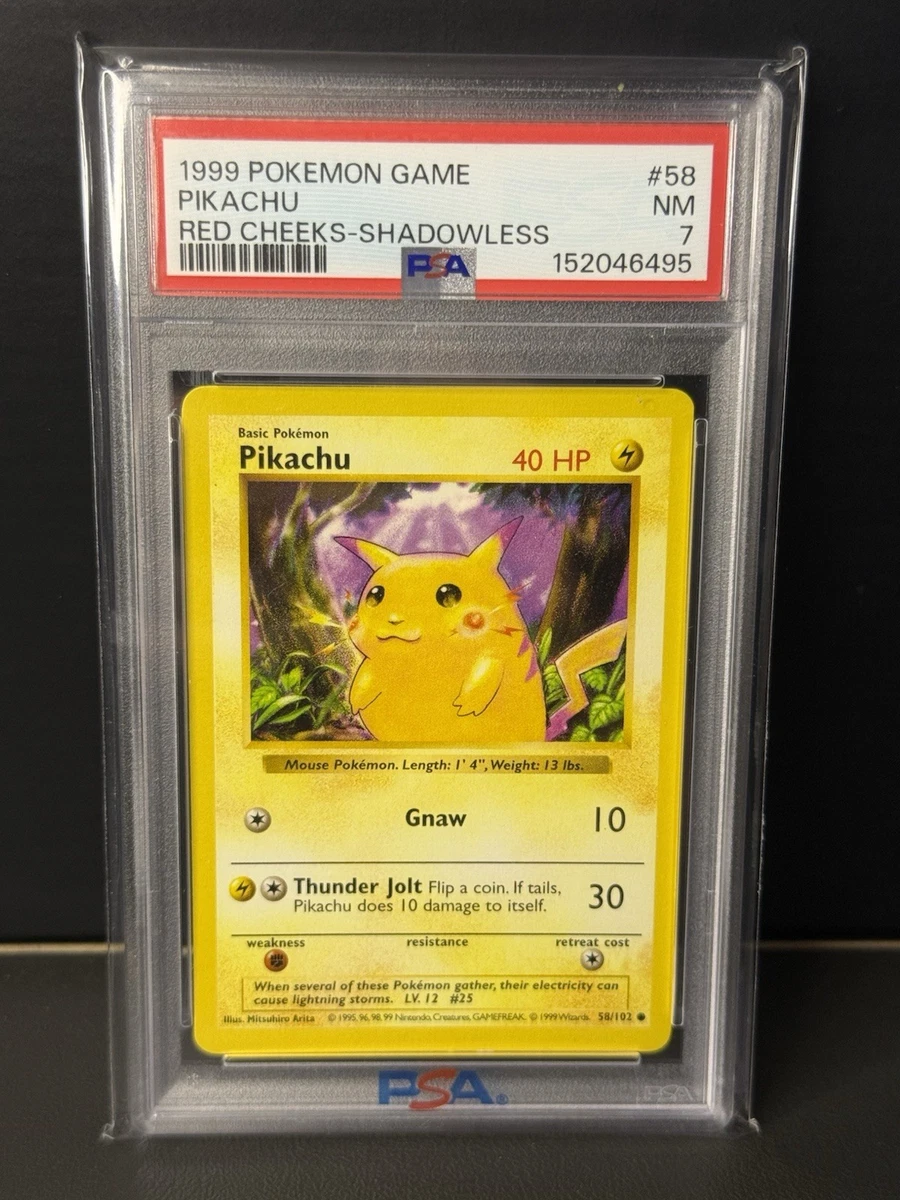 Pokémon TCG Grade 7 Pikachu Individual Collectible Card Game Cards