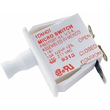 Honeywell 1Dm401 Snap Action Switch, Finger Grip, Plunger Actuator, Spdt, 10 A