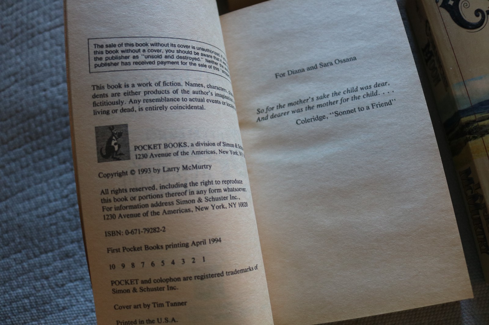 4 Larry McMurtry Lonesome Dove Series all paperback book + FREE new DVD