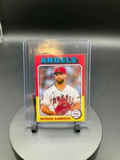 2024 Topps Heritage MINI Short Print SP #38 Patrick Sandoval