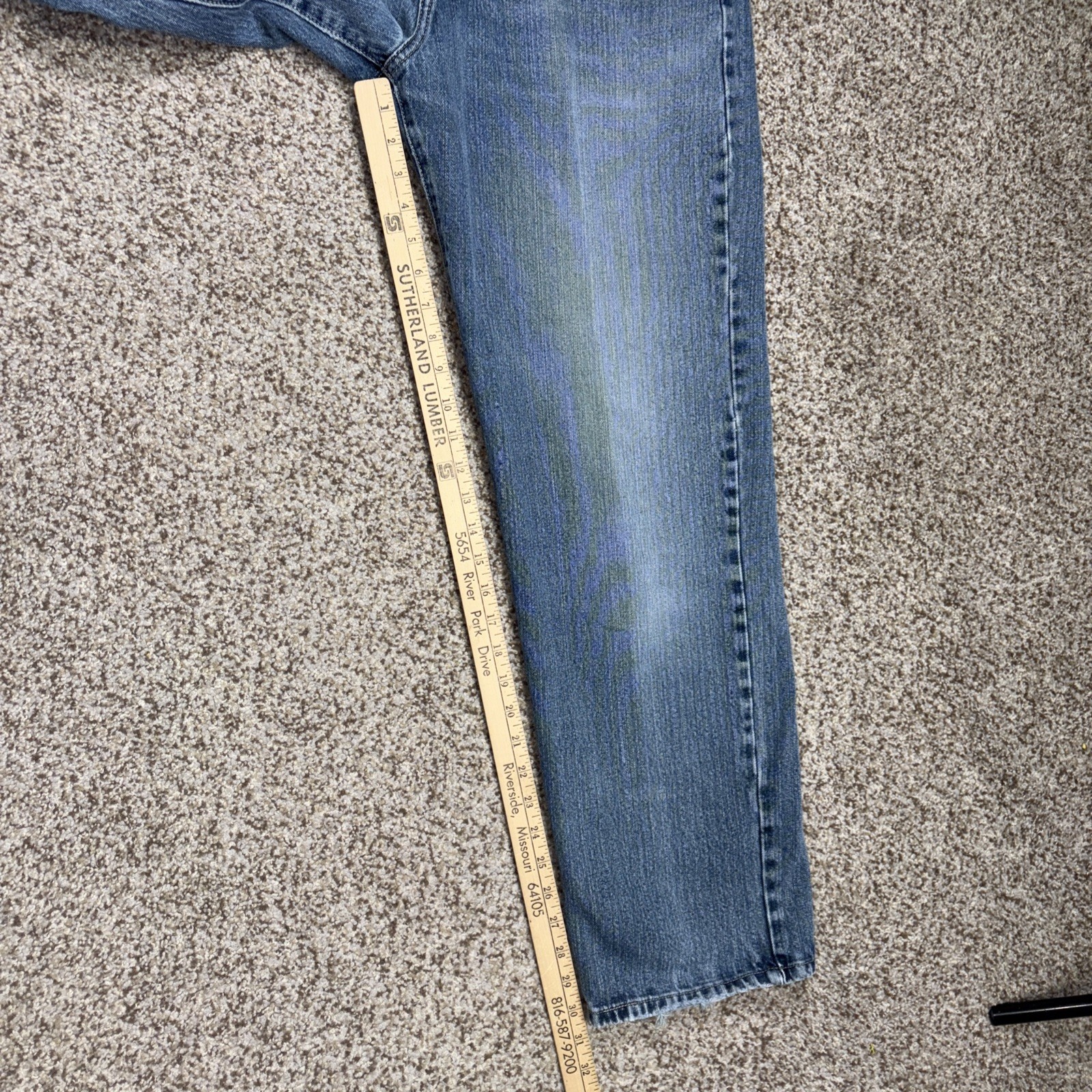 Bugle Boy Jeans Detailed Pockets Denim Vintage Size 34 Fits 30 X 30.5 - View 9