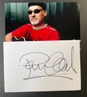 Paul Carrack Signed Autograph White Index Card Music Squeeze & Free Photo COA
