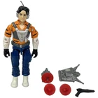 Vintage GI Joe Tiger Force Psyche Complete 3.75" Figure 1990 Euro UK Exclusive