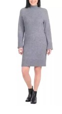 Hilary Radley Women's Sweater Dress Color Gray Size Small.   AZ