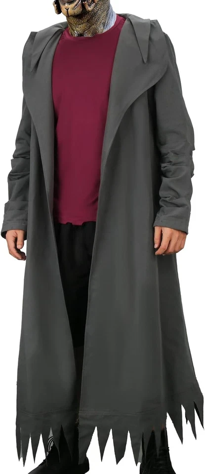 Disfraz Jeepers Creepers Para Hombre Trench Coat Chaqueta con Capa Camiseta Roja Traje... Foto 2 de 4