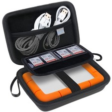 Hard Drive Carrying Case for LaCie Rugged Mini/Rugged Thunderbolt USB 3.0 2.0...