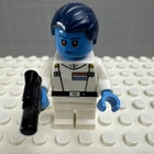 Lego Grand Admiral Thrawn Minifigure sw0811 75170 Star Wars Rare Retired Genuine