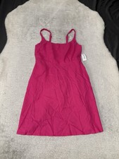 New Old Navy Women’s Pink Linen Blend Tank Dress Size XS NWT