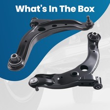 2x Front Lower Control Arms Pre-assembled Ball Joints For Mazda Mpv 2000-2006