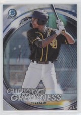 2020 Bowman Draft Glimpses of Greatness Refractor 119/250 CJ Abrams #GOG-CA 4f5
