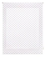 (TG. 140l x 180A cm) Blindecor Stars Roller, Tessuto, Lilla, 140 x 180 cm - NUOV