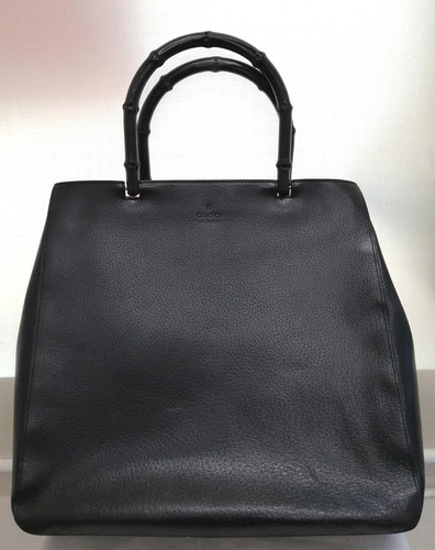 Gucci Bamboo Handbag 001998 Used