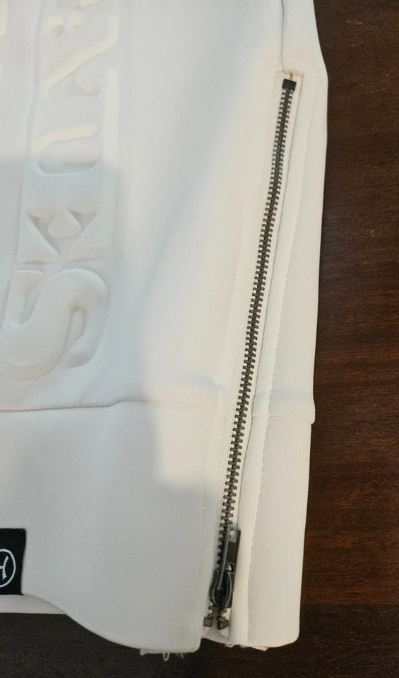Sudadera Hudson Outerwear Para Hombre Grande Blanca Repujada Estados Unidos de América Foto 4 de 4