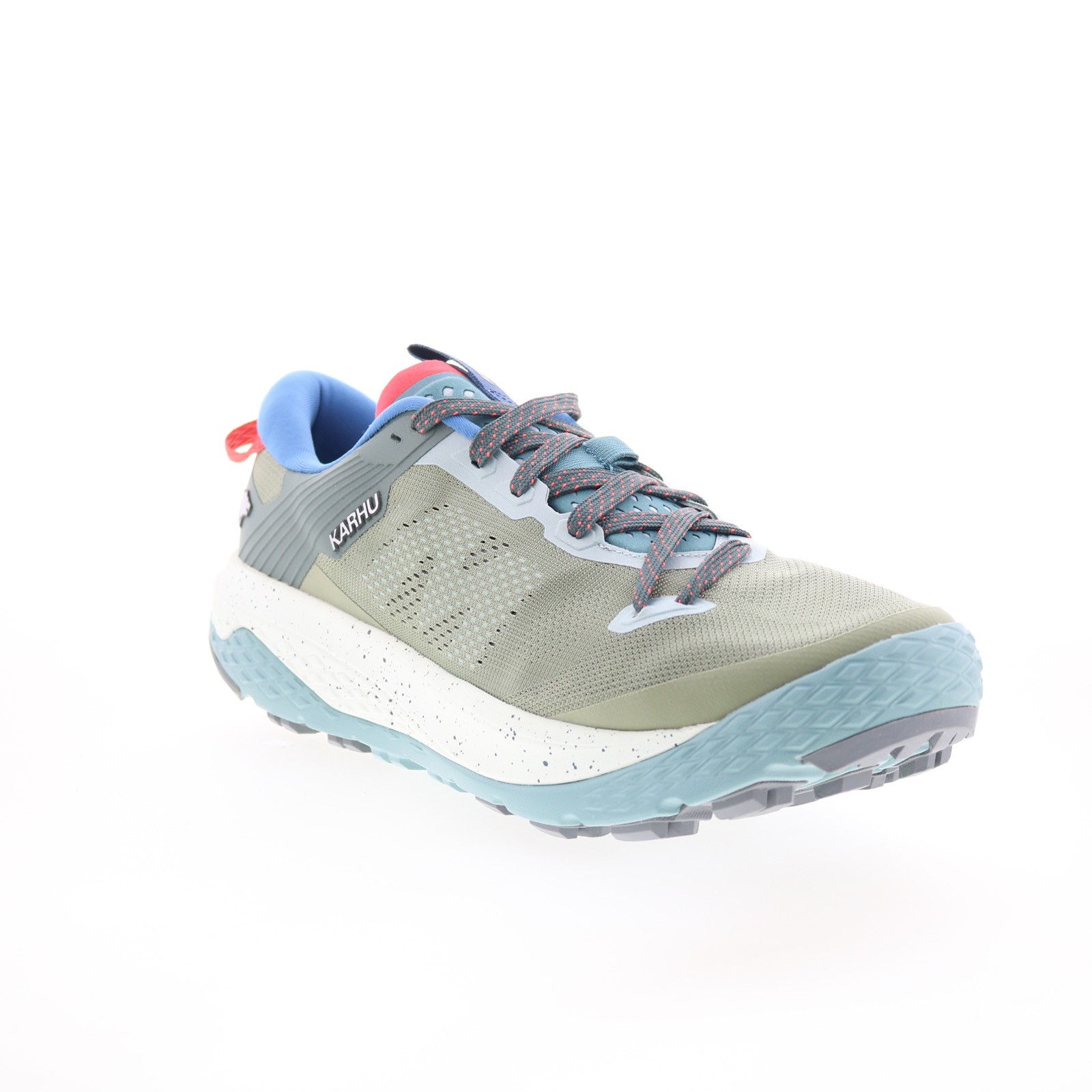 Karhu Ikoni Trail 1.0 Water Repellent Mens Green Athletic Hiking Shoes