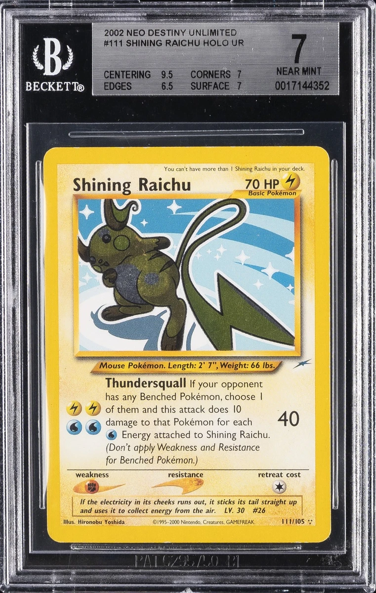Shining Raichu for sale | eBay