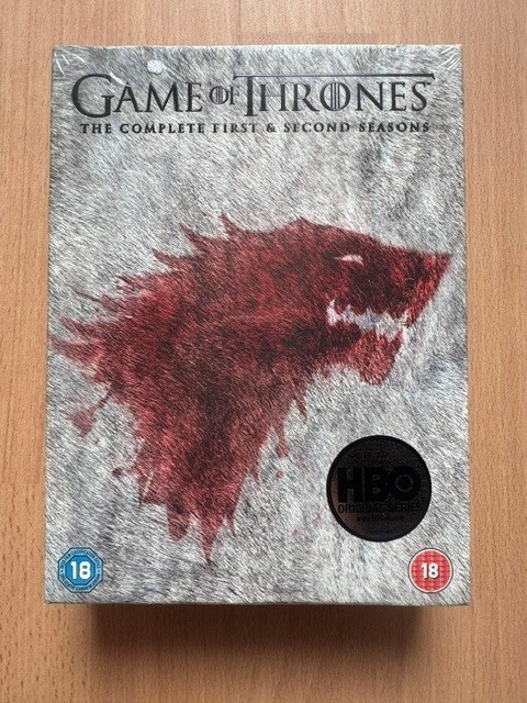 Game Of Thrones Season 1 & 2 DVD Boxset - Brand New & Sealed