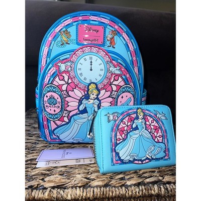 Loungefly Cinderella Portrait Stained Glass Exclusive Mini  display picture 1