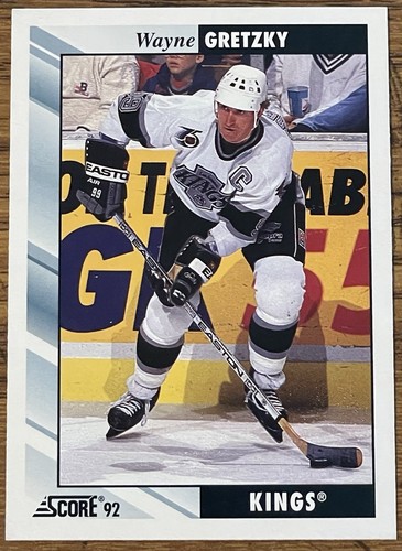 Wayne Gretzky #1 1992 Score card