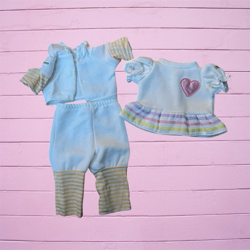 Lote de bolsas de pañales accesorios zapatos ropa niños repollo parche vintage paquete Foto 4 de 4