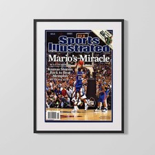 Kansas Autograph SI Print - Mario Chalmers - Marios Miracle