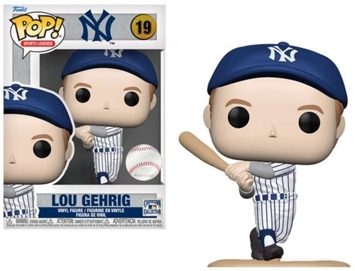 BOX DAMAGED  Funko POP! MLB Legends: Lou Gehrig – NY Yankees Baseball #19 #72247