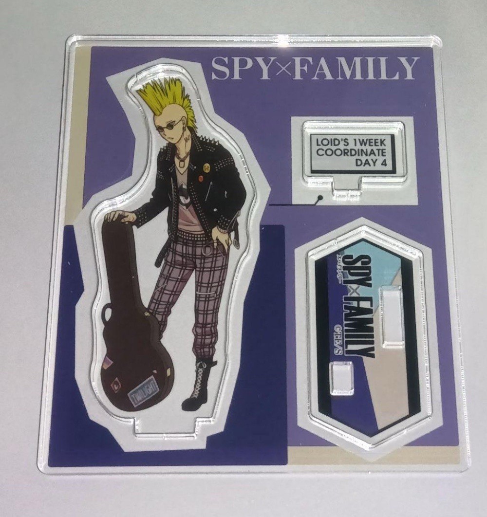 Spy x Family Exhibition Mini Acrylic Stand Loid Forger Daily Coordinate Day 4