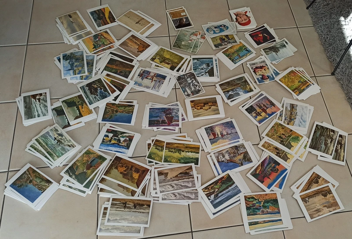 LOT DE 900 cartes postales anciennes de France, neuves ou voyagé EUR 63
