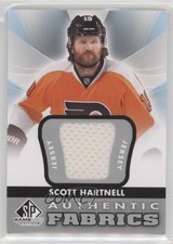 2012-13 SP Game Used Edition Authentic Fabrics Scott Hartnell #AF-SH 0af