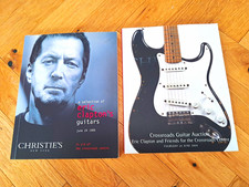 Christie’s Eric Clapton/Cream Crossroads Guitar Auction Original Catalogues