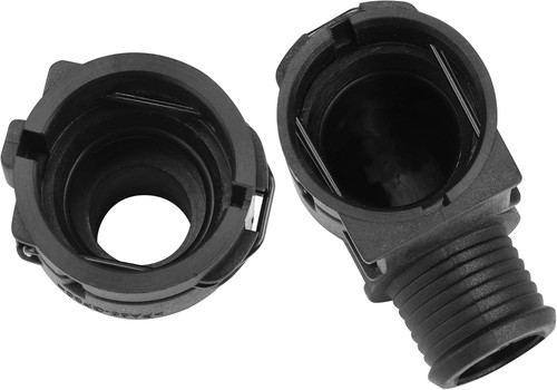 2 Pieces Heater Inlet Hose Connector, Fit for Chevrolet Trax, Sonic, Black - Picture 5 of 6