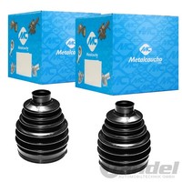 2X Metalcaucho Achsmanschetten Satz Radseitig Passend FüR Infiniti EX G Mitsubis
