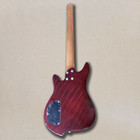 Headless Electric Guitar Rosewood Fretboard Mahogany Body Flame Maple  Sunburst — photo 5