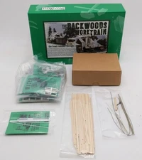 Sierra West HO Scale The Backwoods Worktrain Building Kit NIB