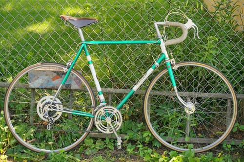 Vintage Raleigh Super Course 57cm Reynolds 531 Brooks B17 Leather Saddle Nervar