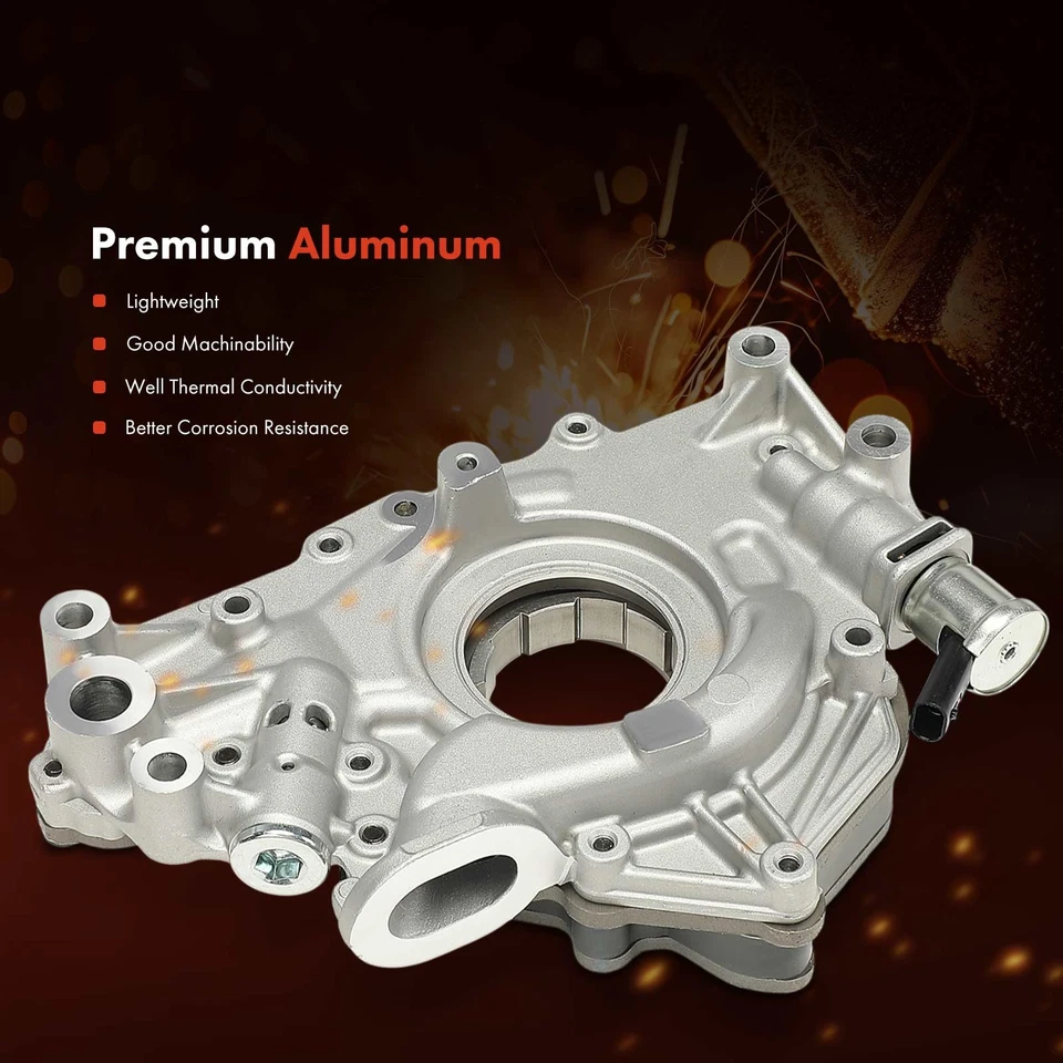 Bomba de aceite del motor para Chevrolet Silverado 1500 GMC Sierra 1500 2014-2018 Cadillac Foto 3 de 4