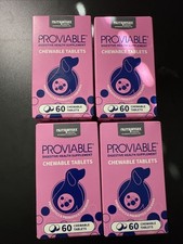 4 Proviable Chewable Tablets Dogs 60 Tablets 240 Total Exp 10/2027