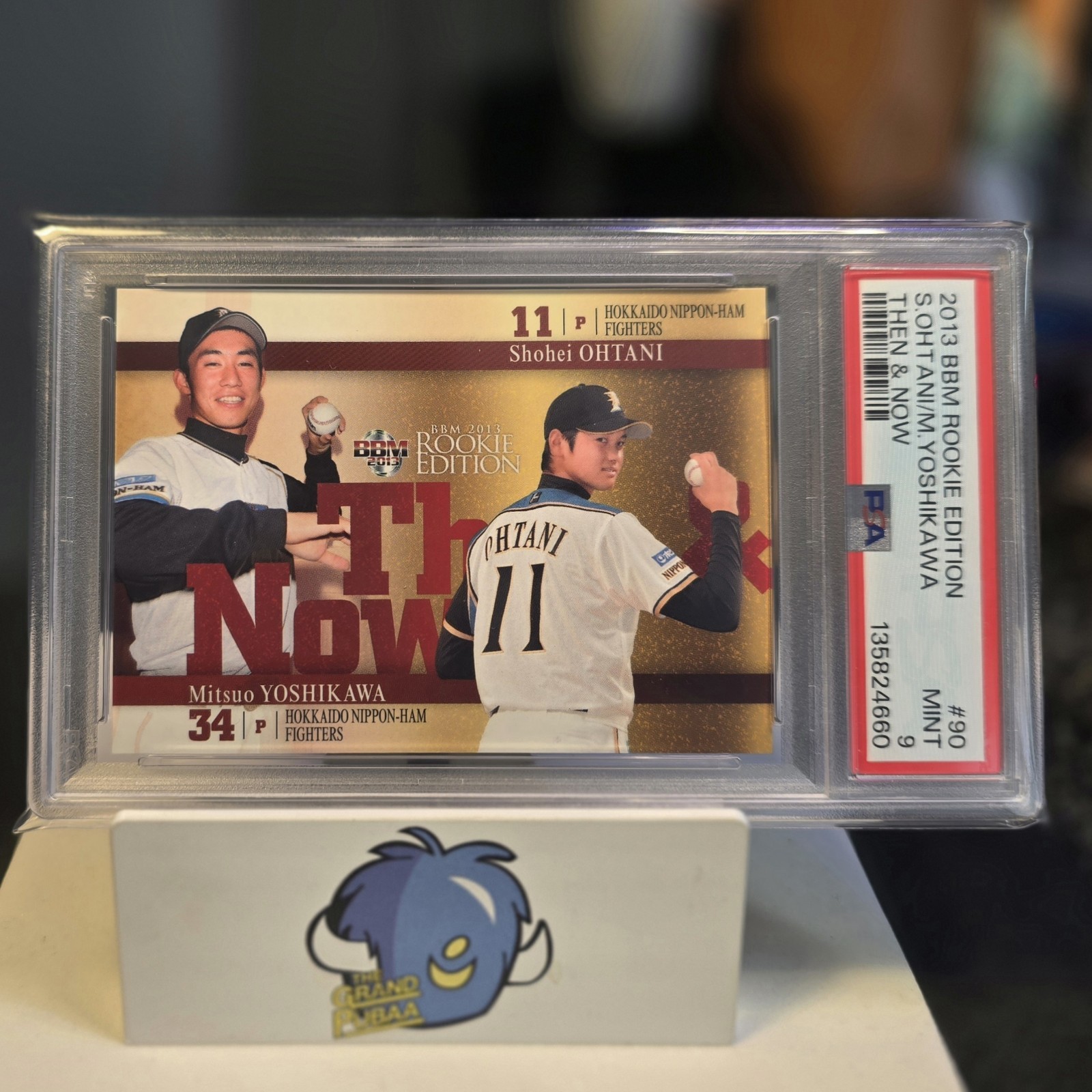🔥⚾️ SHOHEI OHTANI 🇯🇵 RC ✨️ PSA 9 ⚾️🔥 2013 BBM Rookie Edition #90