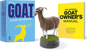 The Screaming Goat Desk Toy - White Elephant Gifts - Funny Gag Gift Ideas